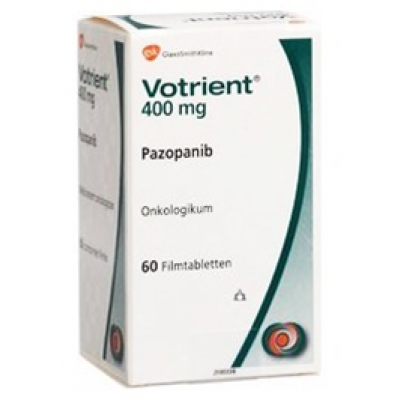 Votrient 400 mg 30 tablets ( Pazopanib 400 mg )